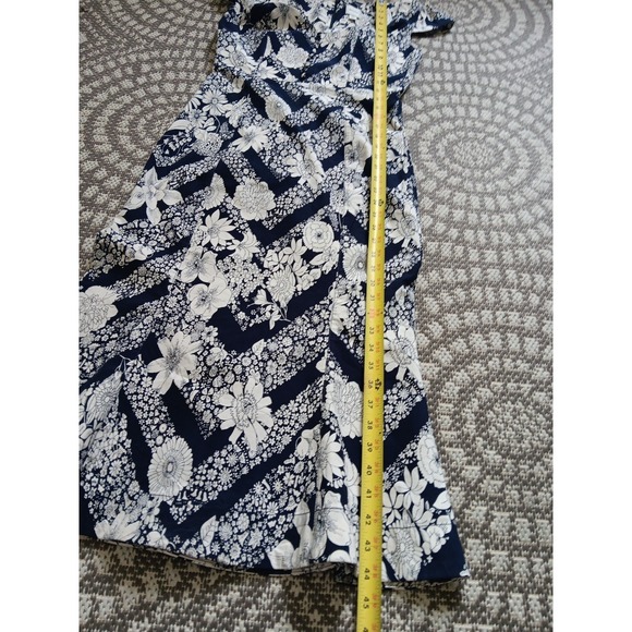 Maeve Cecily Dress Womens XS Fit Flare Sweetheart Blue‎ White Coquette Romantic - Picture 11 of 12